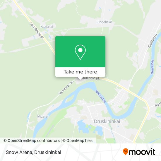 Snow Arena map