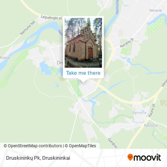 Druskininkų Pk map