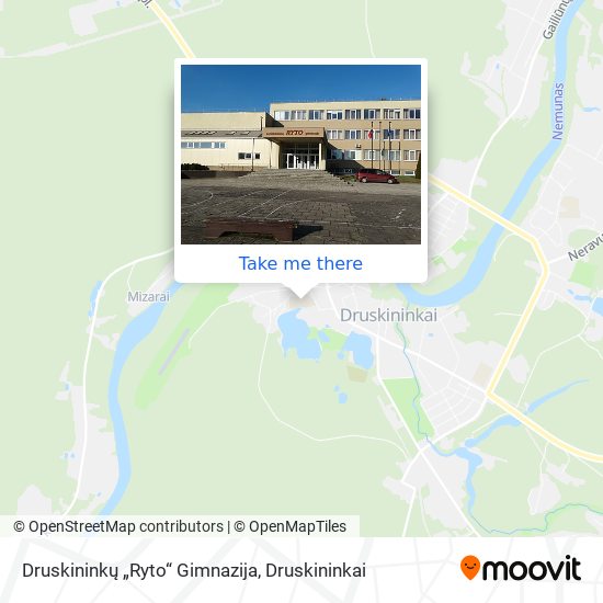 Druskininkų „Ryto“ Gimnazija map