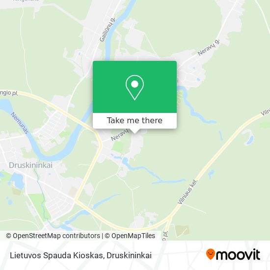 Lietuvos Spauda Kioskas map