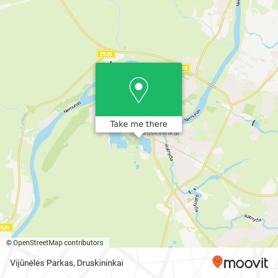 Карта Vijūnėlės Parkas