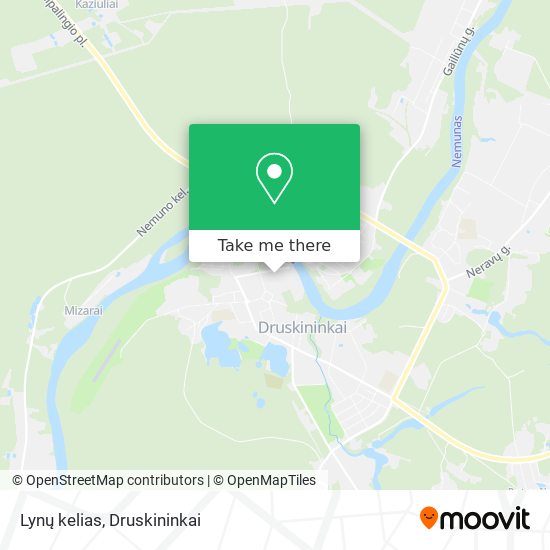 Lynų kelias map
