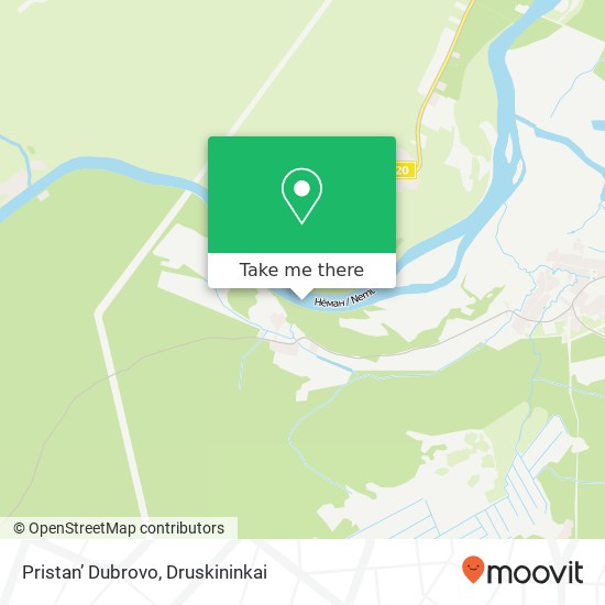 Карта Pristan’ Dubrovo