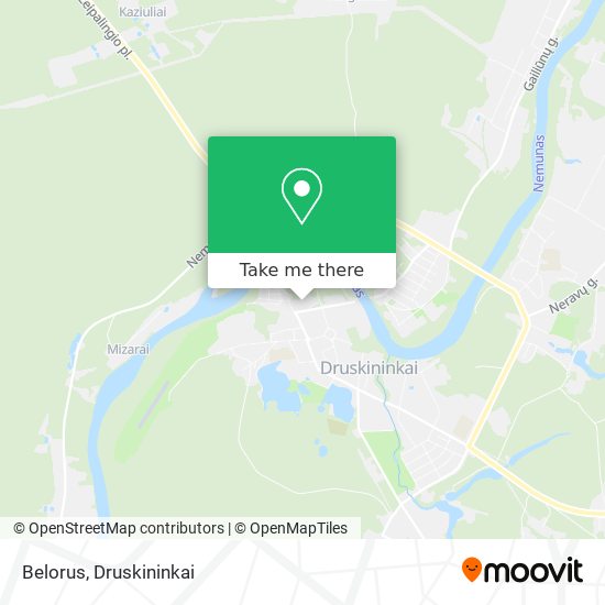 Belorus map