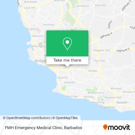 FMH Emergency Medical Clinic map