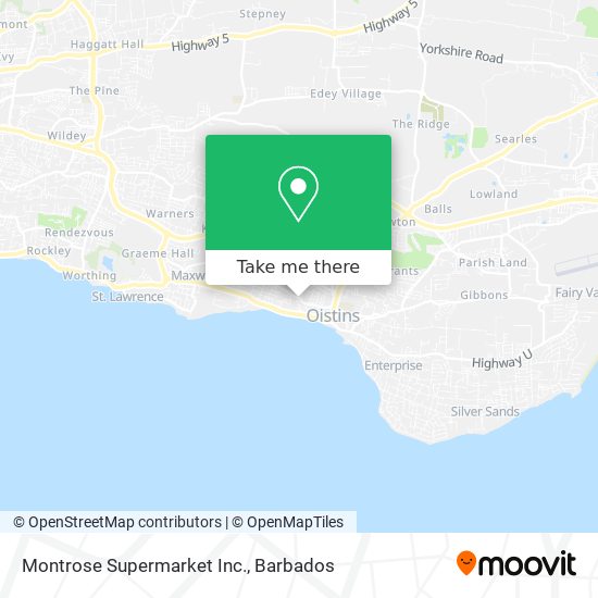 Montrose Supermarket Inc. map