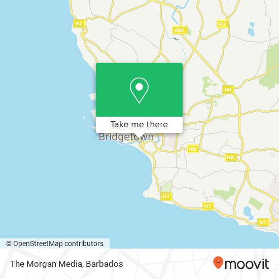 The Morgan Media map