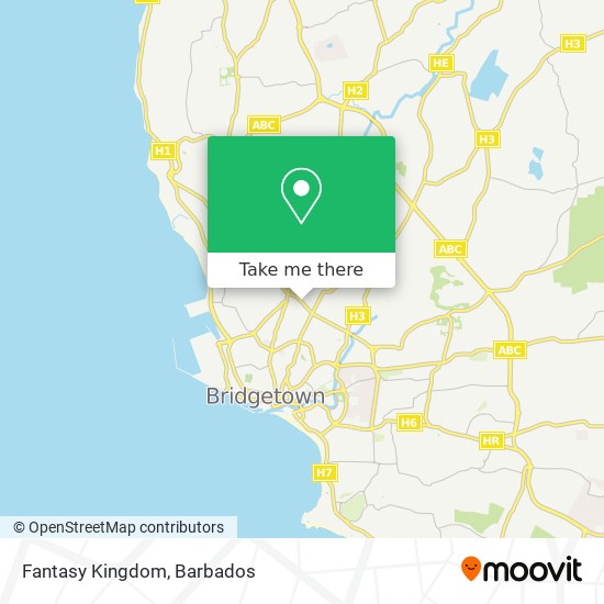 Fantasy Kingdom map