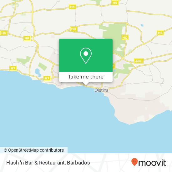 Flash 'n Bar & Restaurant map