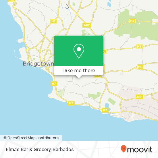 Elma's Bar & Grocery map