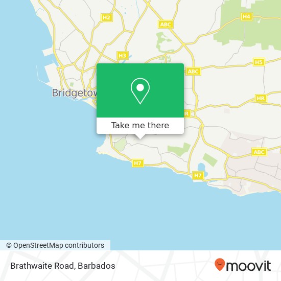 Brathwaite Road map