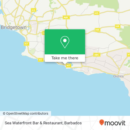 Sea Waterfront Bar & Restaurant map