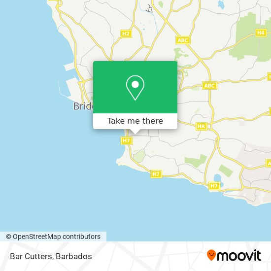 Bar Cutters map