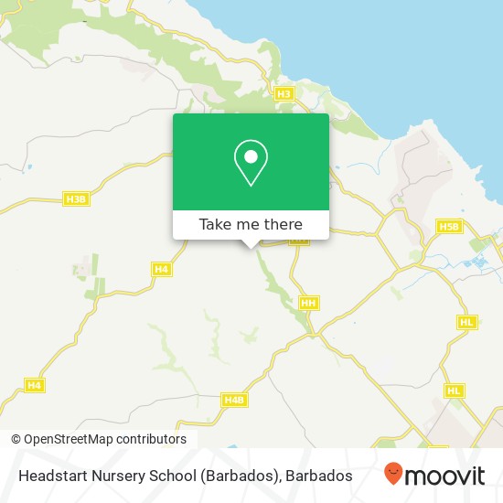 Headstart Nursery School (Barbados) map