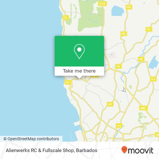 Alienwerks RC & Fullscale Shop map