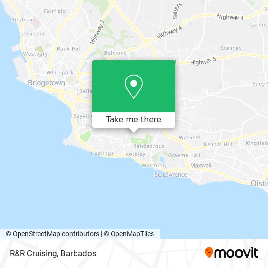 R&R Cruising map