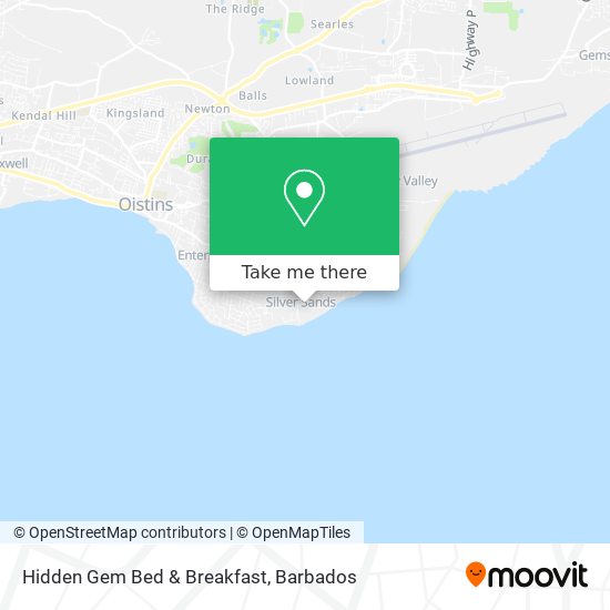 Hidden Gem Bed & Breakfast map