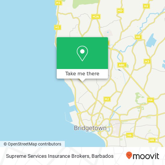 Supreme Services Insurance Brokers map