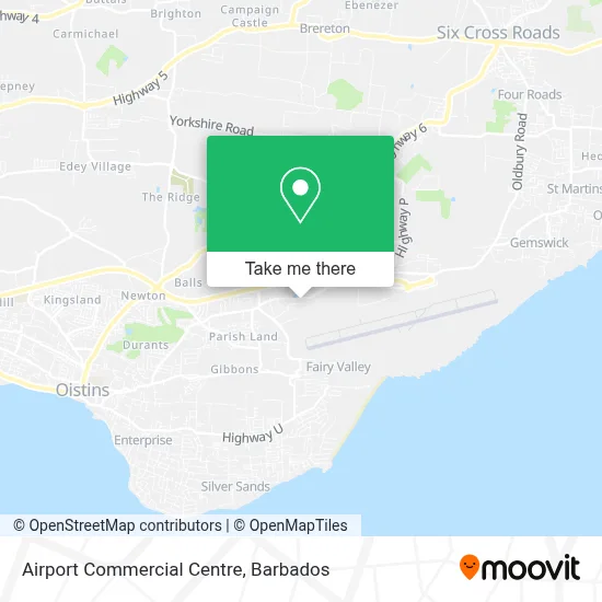 Airport Commercial Centre map