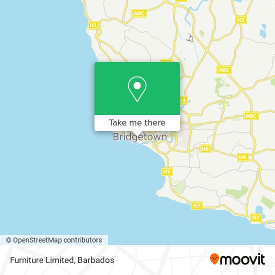 Furniture Limited map