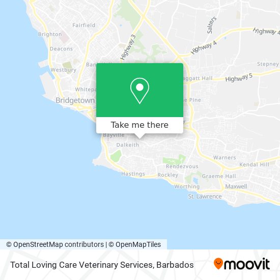Total Loving Care Veterinary Services map