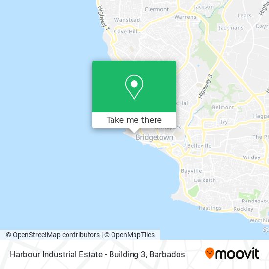 Harbour Industrial Estate - Building 3 map