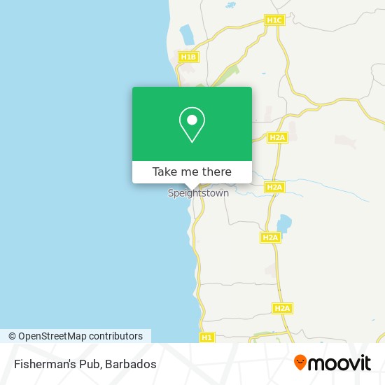 Fisherman's Pub map