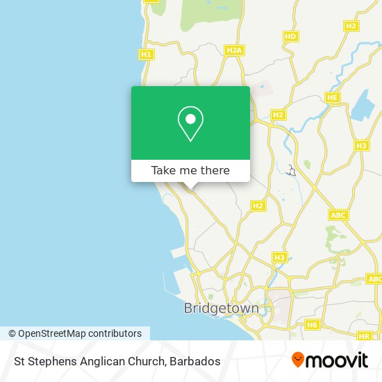 St Stephens Anglican Church map