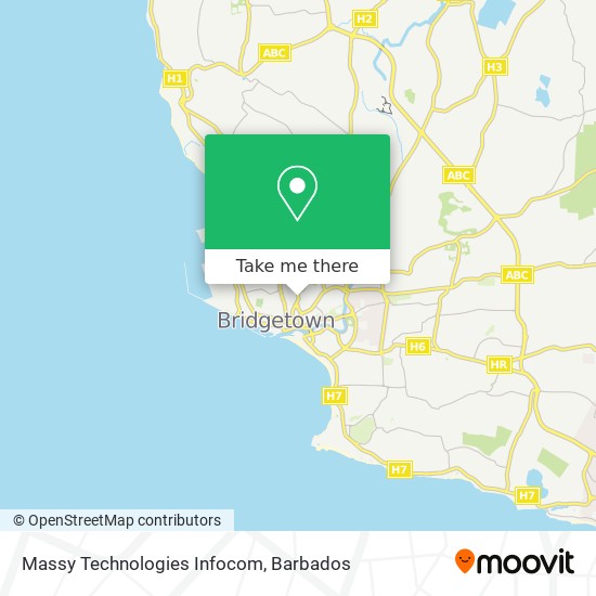 Massy Technologies Infocom map