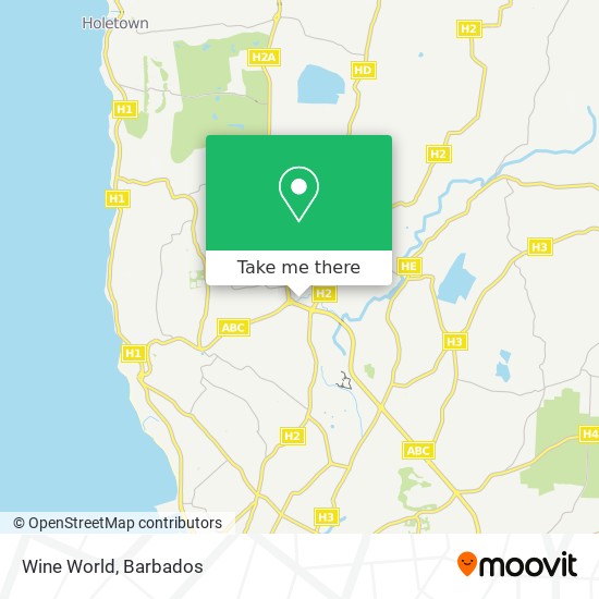 Wine World map