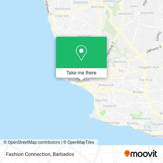 Fashion Connection map