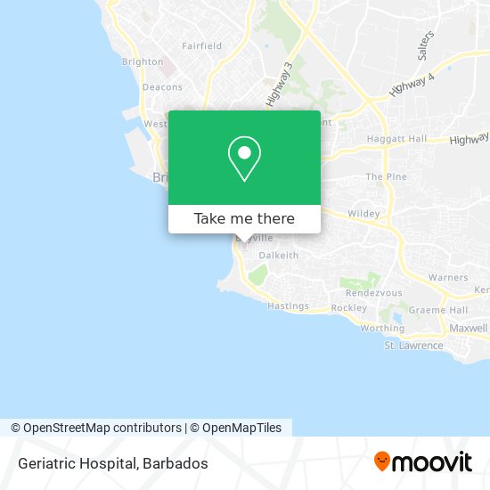 Geriatric Hospital map