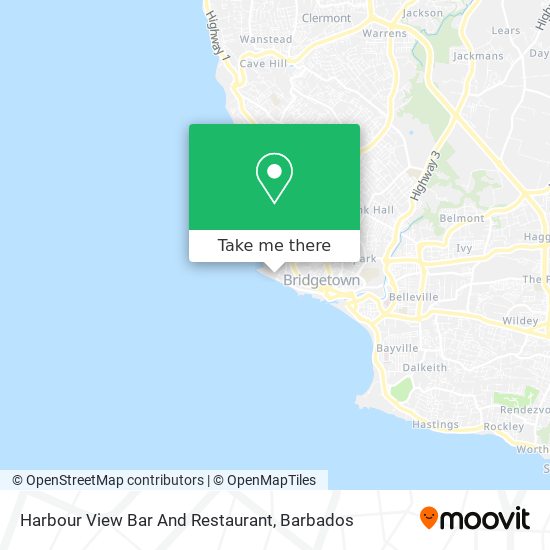 Harbour View Bar And Restaurant map