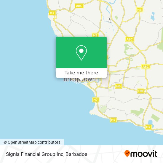 Signia Financial Group Inc map