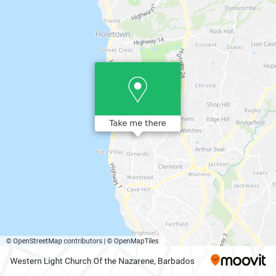 Western Light Church Of the Nazarene map