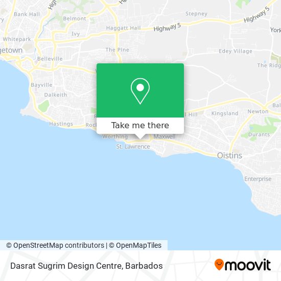 Dasrat Sugrim Design Centre map