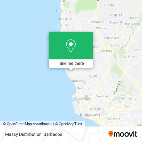 Massy Distribution map