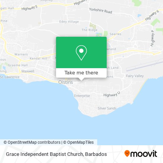 Grace Independent Baptist Church map