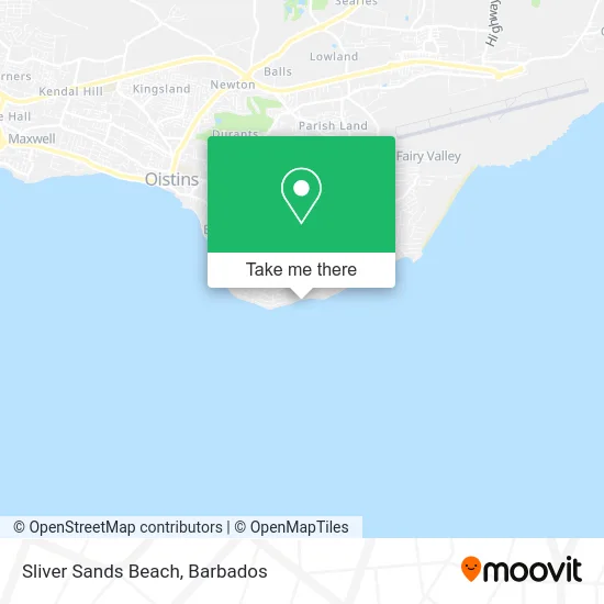 Sliver Sands Beach map