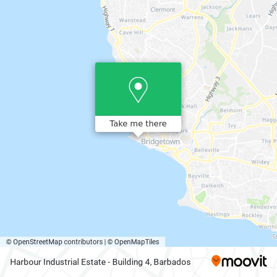 Harbour Industrial Estate - Building 4 map