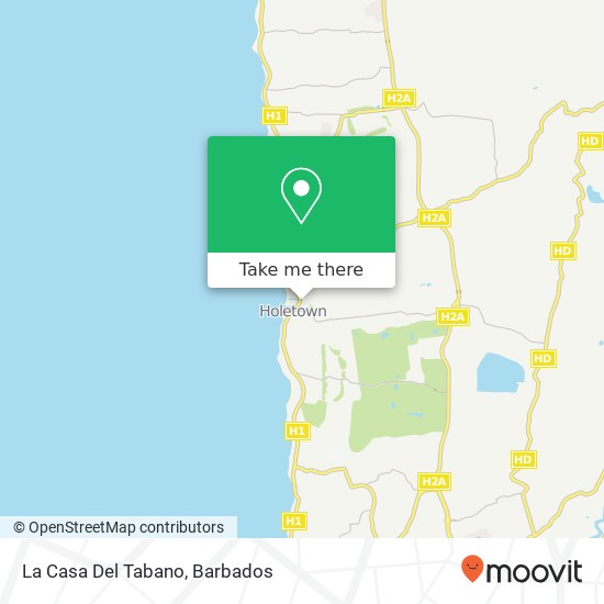 La Casa Del Tabano map
