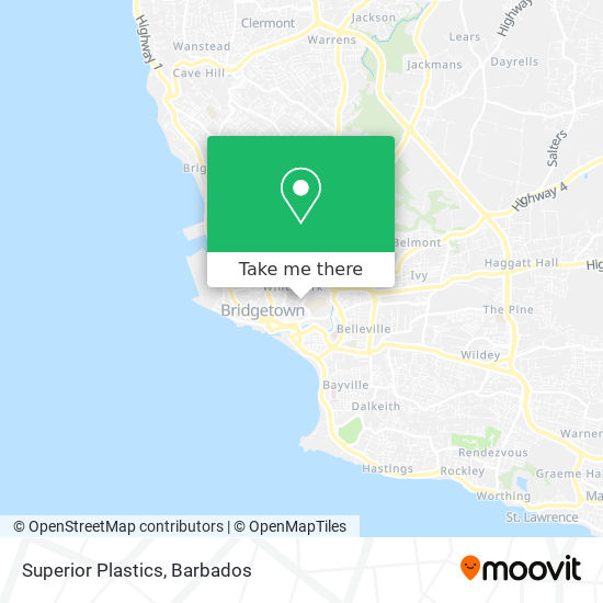 Superior Plastics map