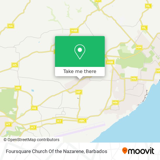 Foursquare Church Of the Nazarene map
