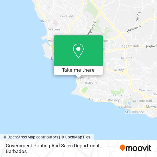 Government Printing And Sales Department map