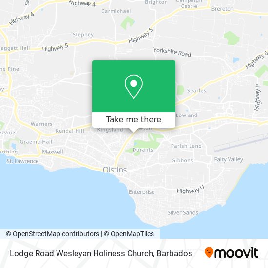 Lodge Road Wesleyan Holiness Church map