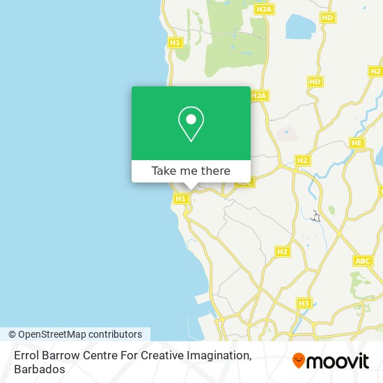 Errol Barrow Centre For Creative Imagination map