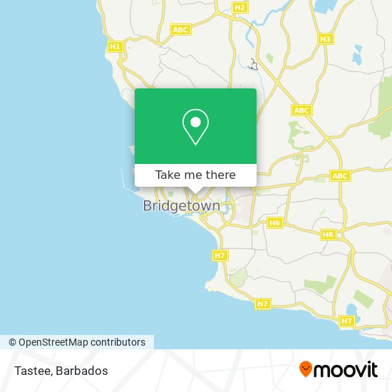 Tastee map