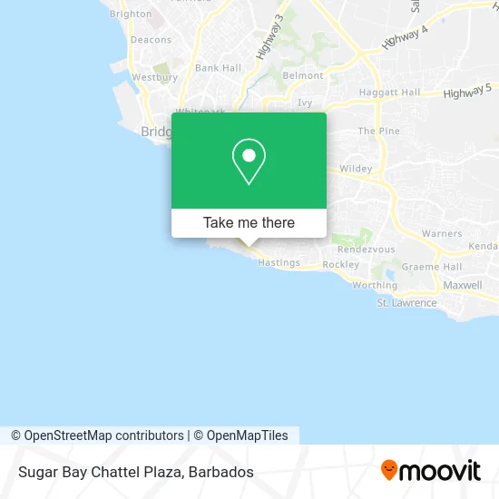 Sugar Bay Chattel Plaza map