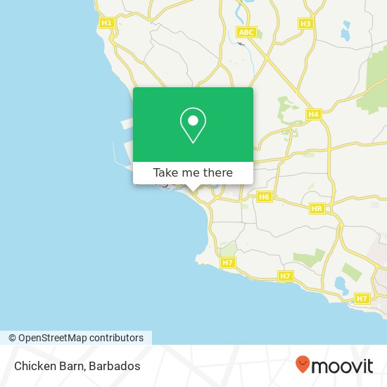 Chicken Barn map