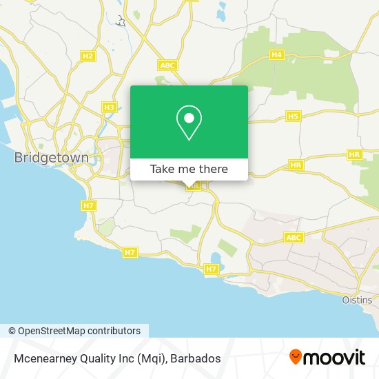 Mcenearney Quality Inc (Mqi) map